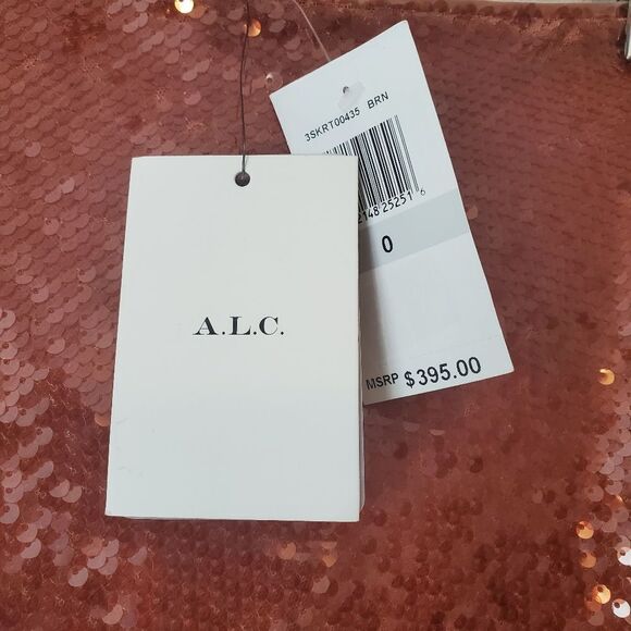 A.L.C. Reese Sequin Midi Skirt Size 0 NWT - Picture 8 of 12